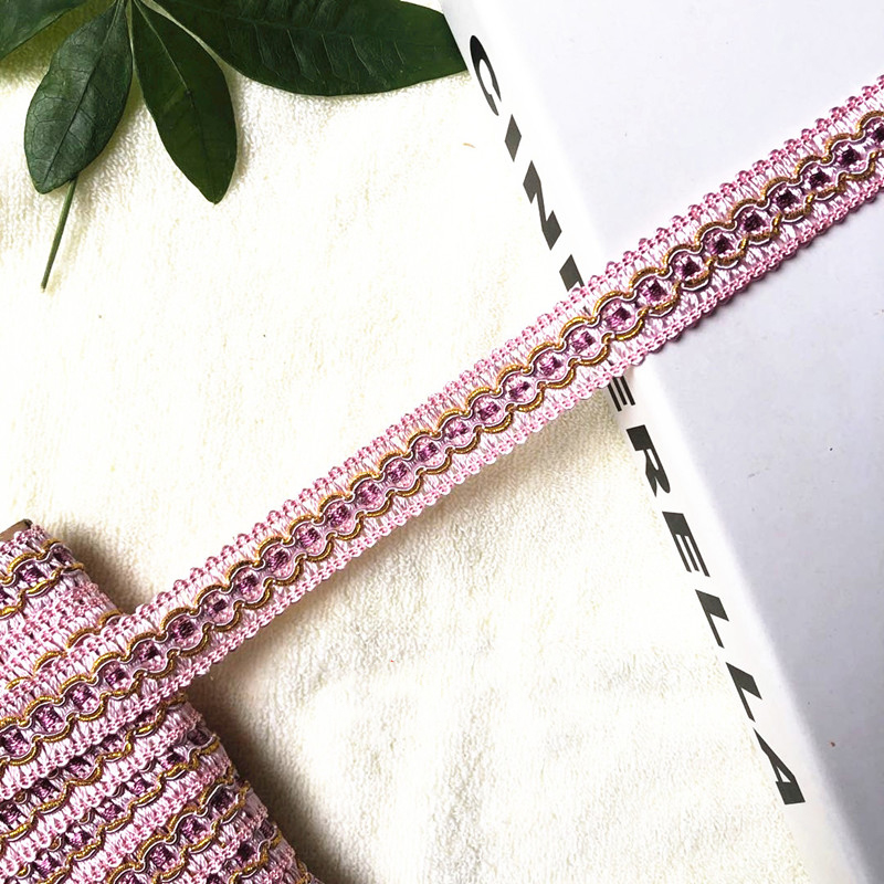 ริบบิ้นลูกไม้พู่ห้อยขนาด 12 เม - Fringe Ribbon Sewing บทวิจารณ์และราคา