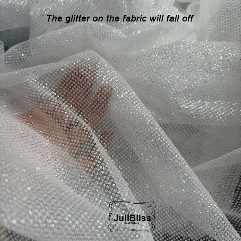 ผ้าทูลล์สีขาวระยิบระยับพร้อมผ้ - Sequin Fabric Panel บทวิจารณ์และราคา