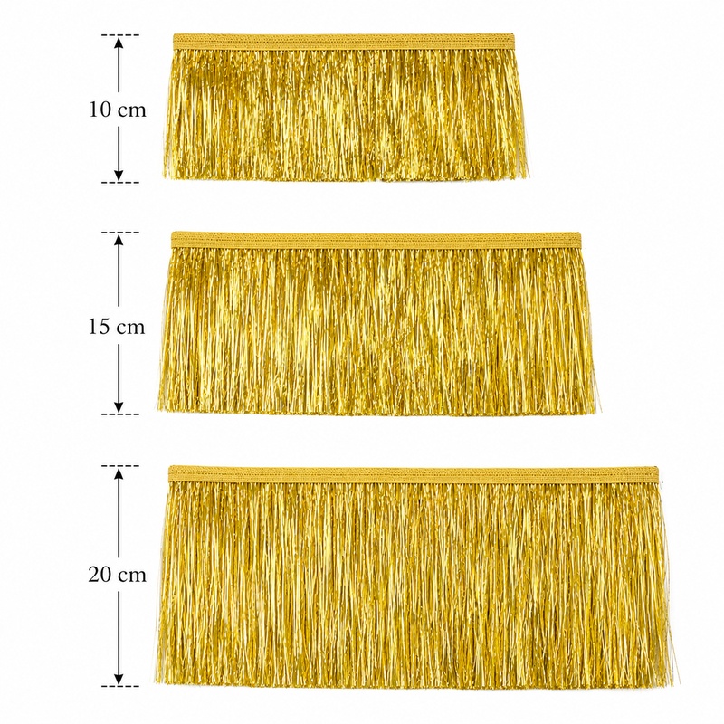 ริบบิ้นลูกไม้โพลีเอสเตอร์ประดั - Fringe Ribbon Sewing บทวิจารณ์และราคา